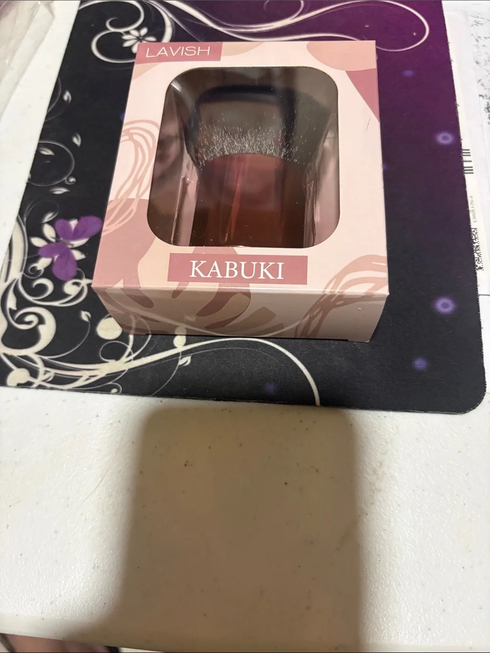 Lavish Pink Kabuki Makeup Brush